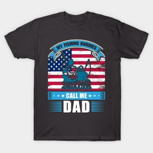 Dad is My Fishing Buddy T-Shirt